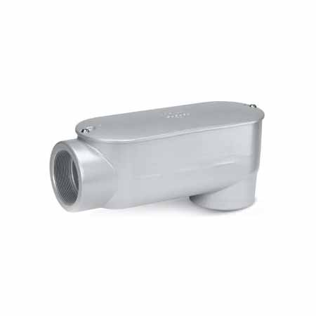 ALB-10 4IN LB ELECTROLET ALUMINUM CONDUIT BODY WITH COVER
