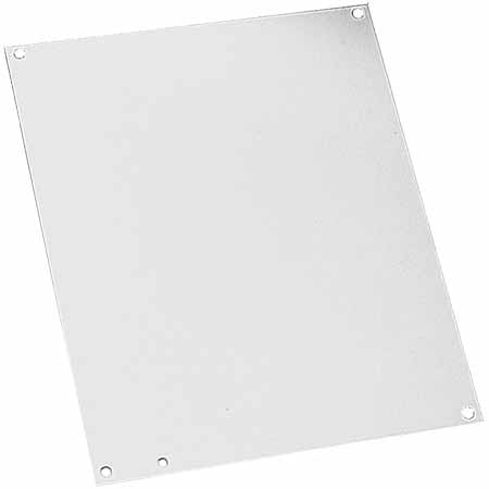 HOFF A-8P6 6.75 X 4.88 PAINTED STEEL BACK PANEL FOR 8X6 ENCLOSURE