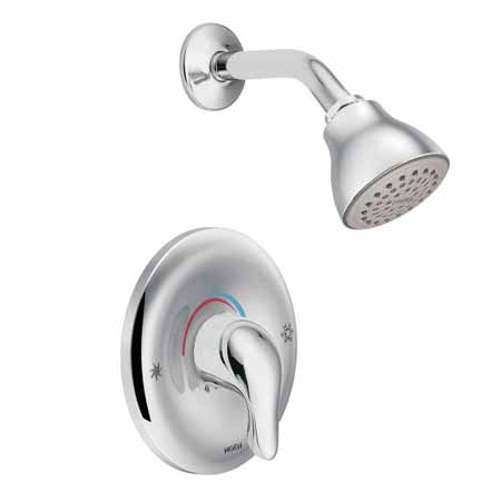 MOEN TL182 CHROME CHATEAU POSITEMP SHOWER ONLY TRIM KIT WITH METAL LEVER HANDLE