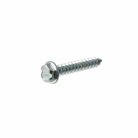 7X1/2TPM 1000/PK SLOTTED HEX WASHER HEAD ZINC PLATED SELF-TAPPING SHEET METAL SCREW