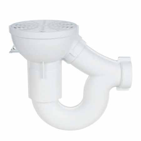 SIOUX 800PBW 2 PVC FLOOR DRAIN WITH BACK WATER VALVE (82333 IPS)