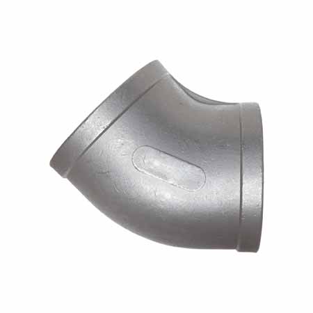SSFIT 1/2IN 150# 304 STAINLESS STEEL THREADED 45 DEGREE ELBOW