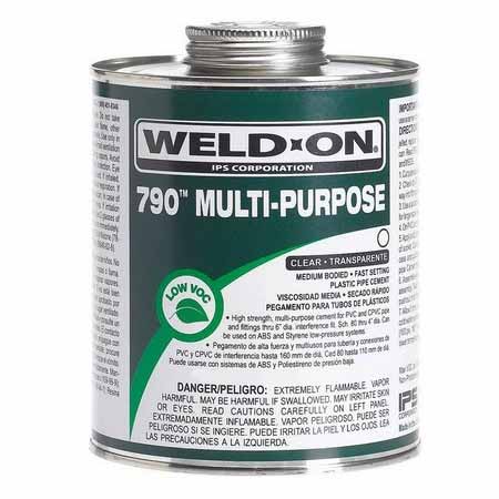 IPS 10258 790 PINT CLEAR MULTI-PURPOSE CEMENT