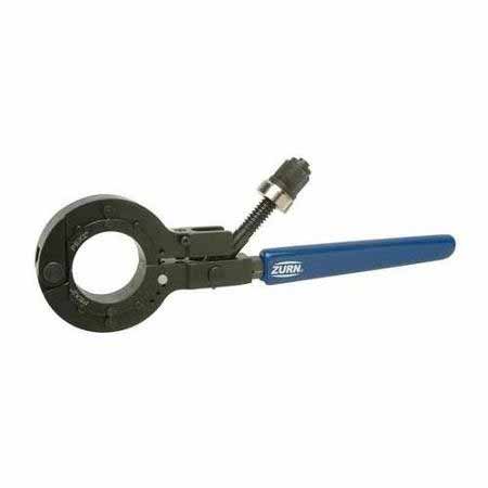PEX QCRTLDM LARGE DIAMETER COMPACT CRIMP TOOL W/ CASE, 1-1/4, 1-1/2 AND 2IN CRIMPING JAWS, SOCET, ALLEN WRENCH, "GO GAUGE", AND SPARE PARTS