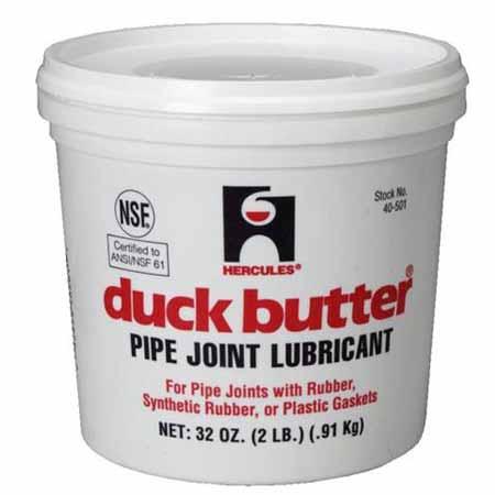 HERCULES 40-501 2 LB DUCK BUTTER PIPE JOINT LUBRICANT