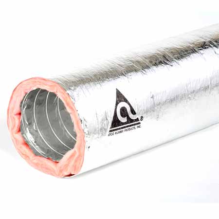 6IN R-4.2 SILVER PIPE SLEEVE SS0642